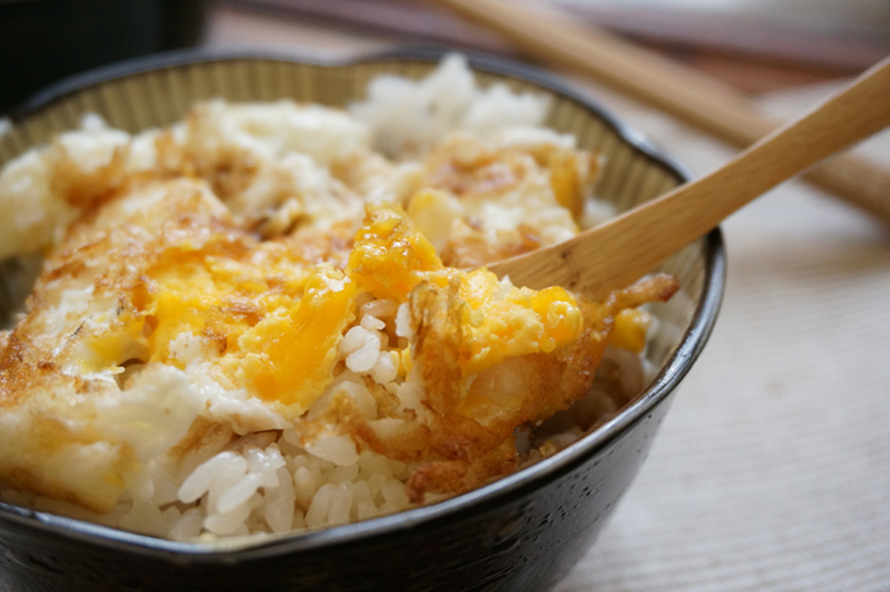 Soy Sauce Egg Rice